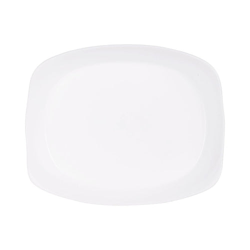 Plat de cuisson blanc 34 x 25 cm Smart Cuisine Carine