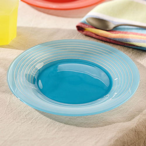 Assiette dessert bleue 19,5 cm Factory - 2