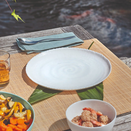 Assiette blanche 26 cm Ammonite - 2