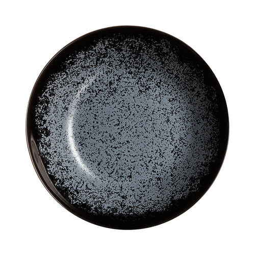 Assiette creuse noire 20 cm Slate