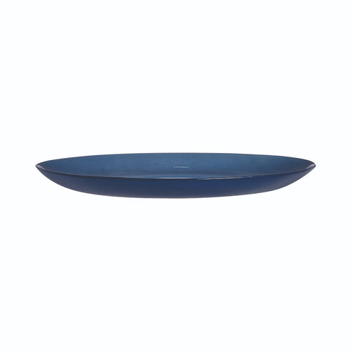 Arty Navy Blue Dinner Plate 26cm