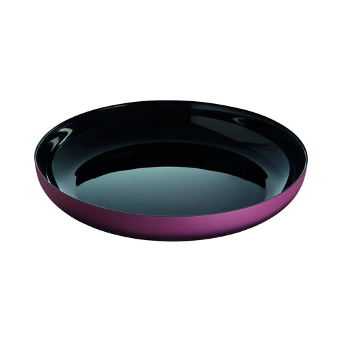 Assiette plate couleur figue 25 cm Moka Délice