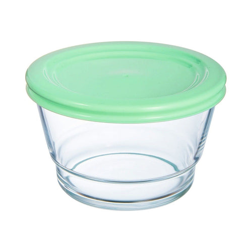 Coupelle 80 cl Eat & Joy avec couvercle vert