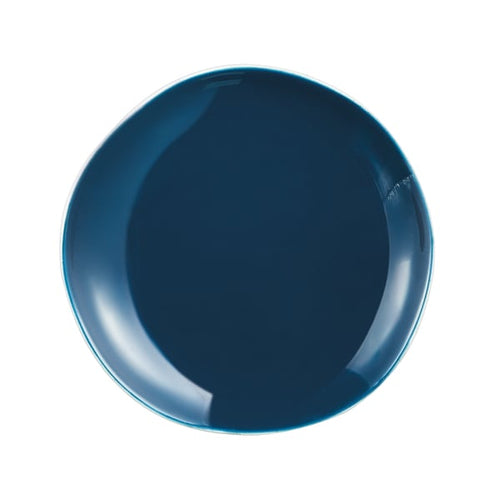 Assiette plate 19,8 cm Rocaleo Bleu marine