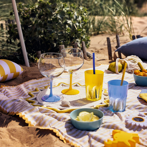 Verre à cocktail 70 cl bleu Summer Pop - 2