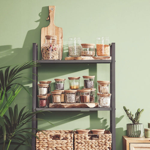 Lot de 3 pots à épices Storing Box Cork - 42 + 32 + 18 cl