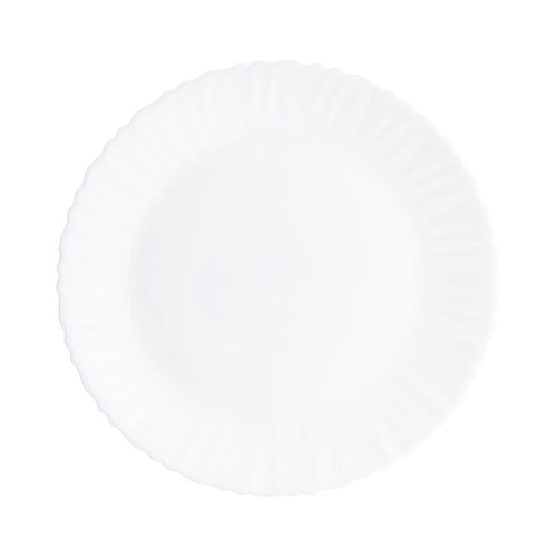 Plat blanc 30 cm Feston