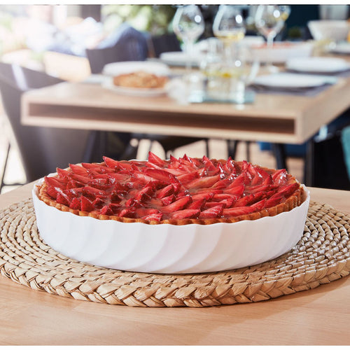 Moule à tarte Blanc 26 cm Smart Cuisine Trianon