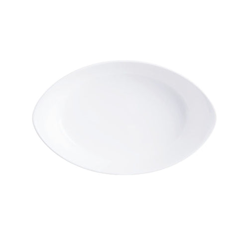 Plat de cuisson blanc 25 x 15,8 cm Smart Cuisine Carine