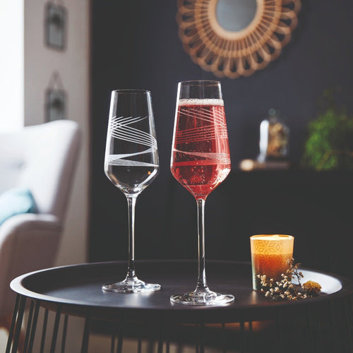 8 flûtes à champagne 21 cl Intense - 2