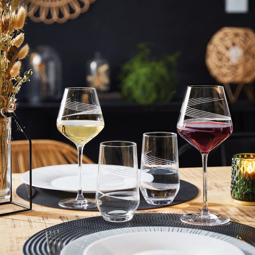 8 verres à eau 40 cl Intense