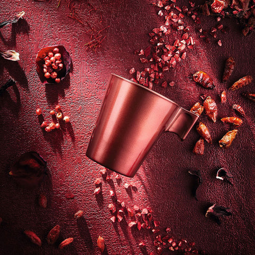 Tasse 8 cl Rouge Astral  Flashy