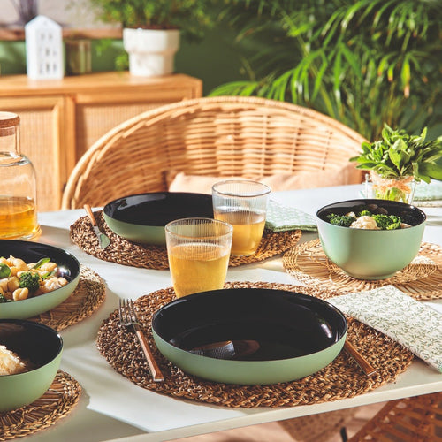 Lot de 4 bols 14cm Vicky Vert Sauge - Luminarc