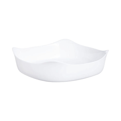 Plat de cuisson blanc 26 x 26 cm Smart Cuisine Carine