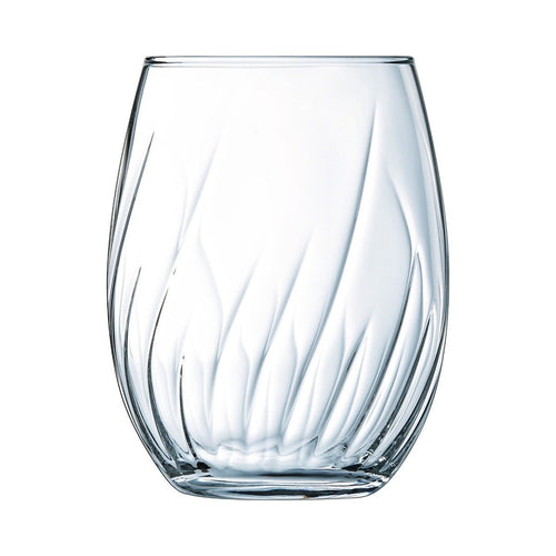 8 verres à eau 36 cl Swirly