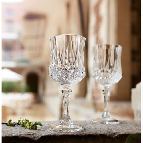 4 Longchamp 25 cl stemmed glasses - 2