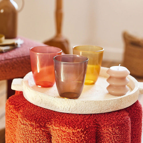 Verre 31 cl Concepto Stripy Amber