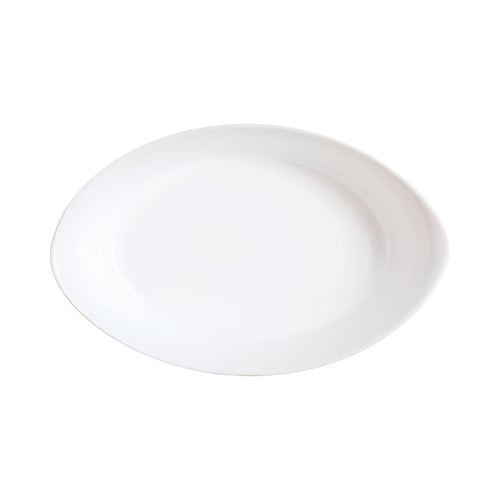 Plat de cuisson blanc 21 x 13,5 cm Smart Cuisine Carine