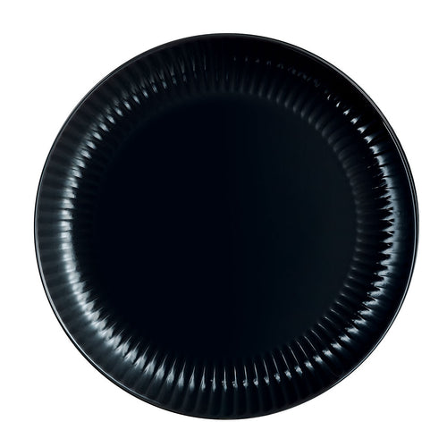 Cottage Black 25 cm Dinner Plate