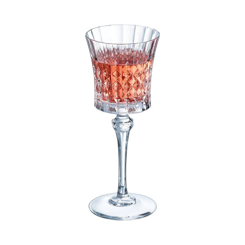 4 verres à pied 19 cl Lady Diamond