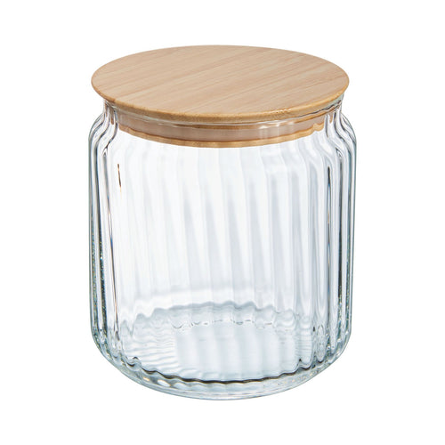 Pot 0.75L Nova Jar avec couvercle en bambou