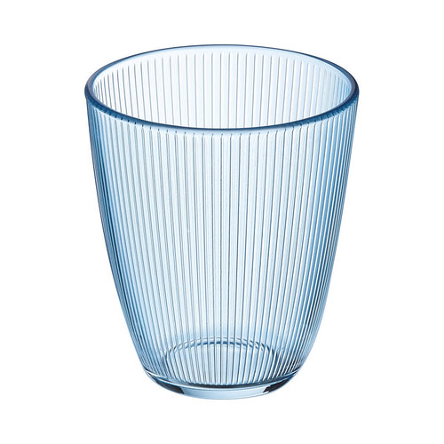 Verre bleu 31 cl Stripy