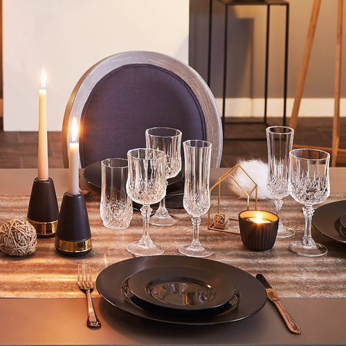 4 verres hauts 36 cl Longchamp - 2