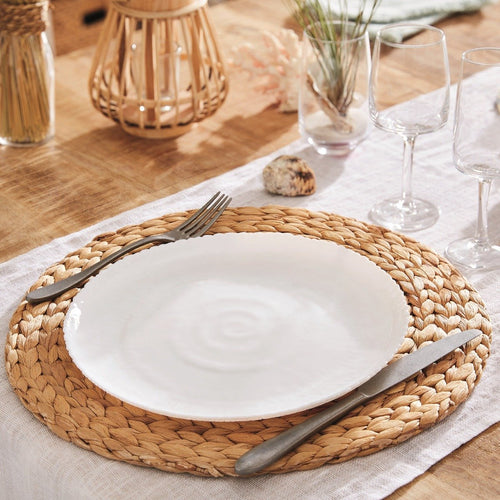 Service de table 25 pièces Ammonite Blanc