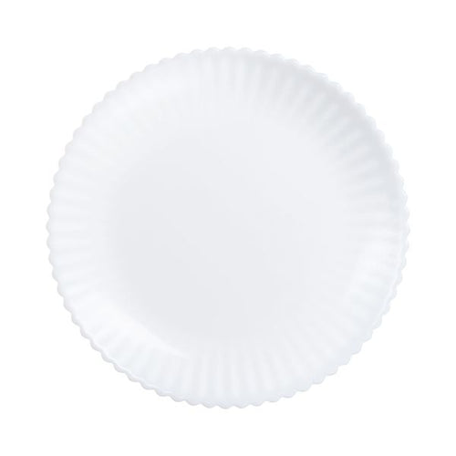 Assiette à dessert blanche 19 cm Bloom