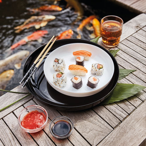 Set of 6 Pho Plates 17cm White