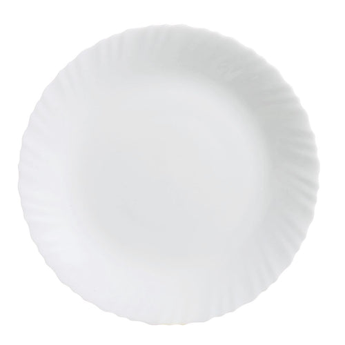 White plate 27 cm Feston