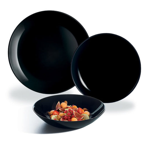 Service de table 18 pièces Diwali Noir