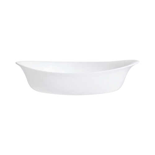 Plat de cuisson blanc 25 x 15,8 cm Smart Cuisine Carine - 2