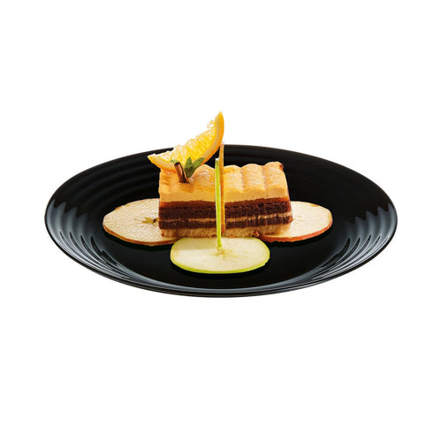 Harena black dessert plate 19 cm