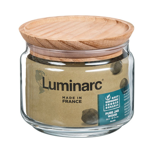 Bocal 50 cl Pure Jar Wood - 2