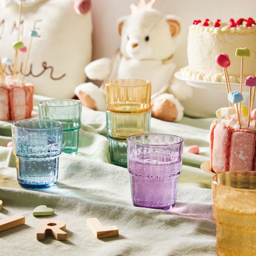 12 verres colorés 25 cl Sweetie Pie - 2