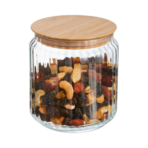 Pot 0.75L Nova Jar avec couvercle en bambou