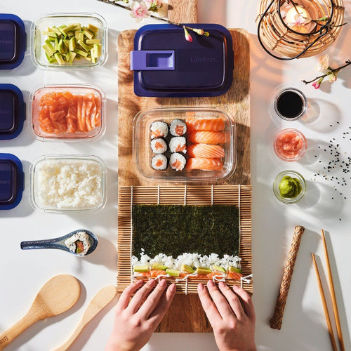 Lot de 3 boites de conservation rectangulaires Easy Box