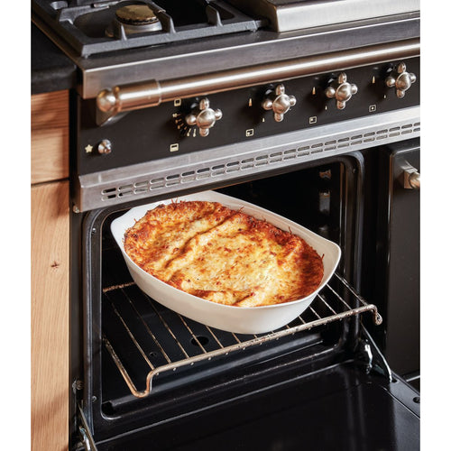 Plat de cuisson blanc 34 x 25 cm Smart Cuisine Carine