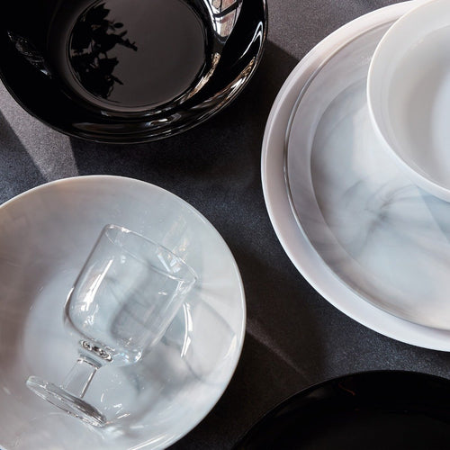 Service de table 18 pièces Diwali Marble/Noir - 2