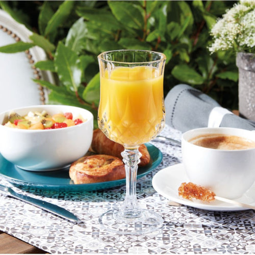 4 verres à pied 25 cl Longchamp