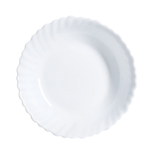 Coupelle blanche 18 cm Feston