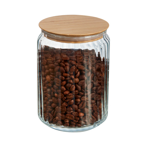 Pot 1L Nova Jar avec couvercle en bambou