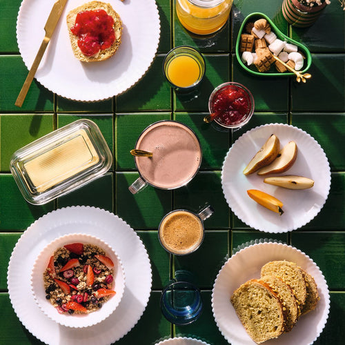 Assiette à dessert blanche 19 cm Bloom - 2