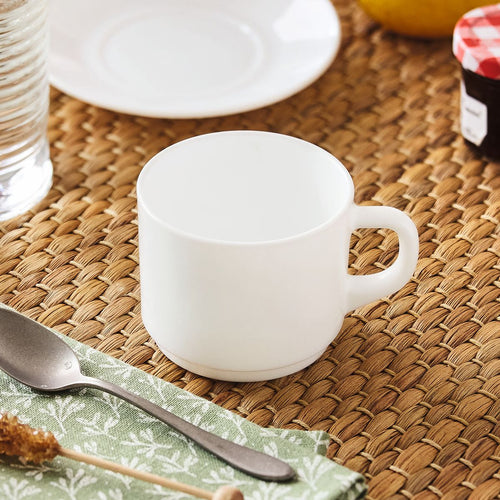 Tasse blanche 22 cl Empilable