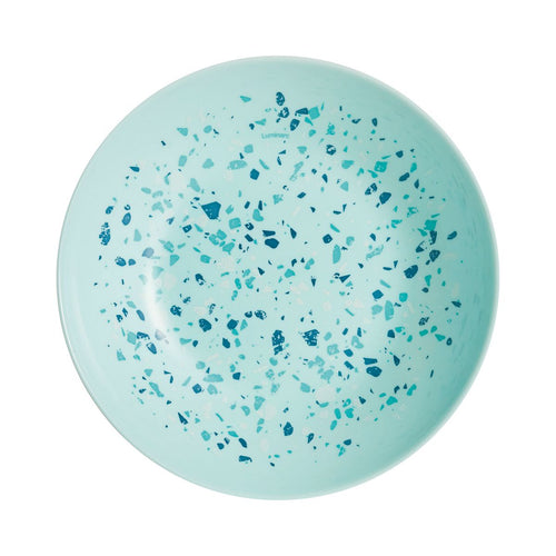 Assiette creuse turquoise 20 cm Venezia