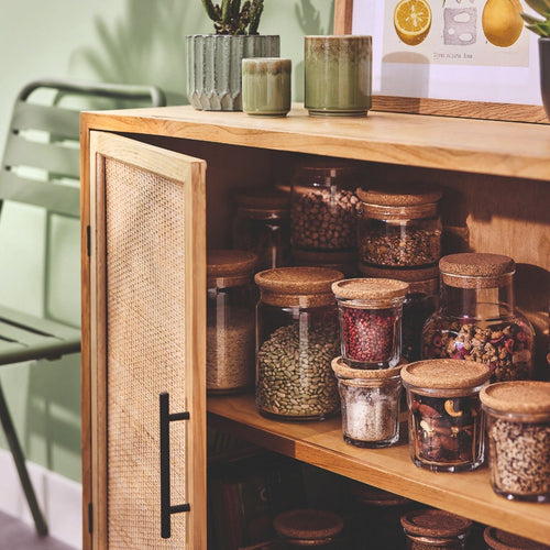 Lot de 3 pots à épices Storing Box Cork - 42 + 32 + 18 cl - 2