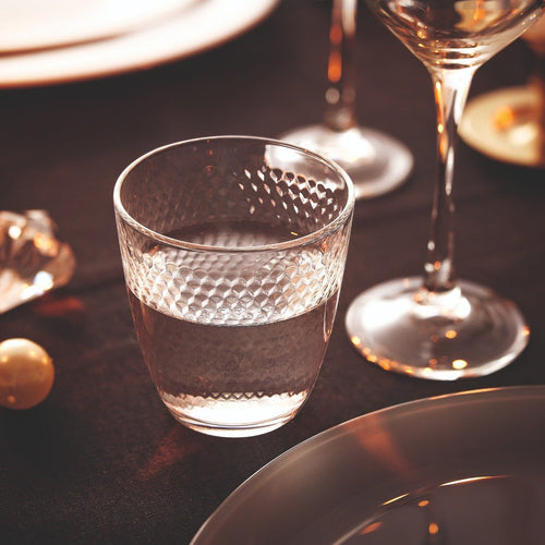 Ensemble carafe Funambule et 6 verres à eau Concepto pampille 25 cl