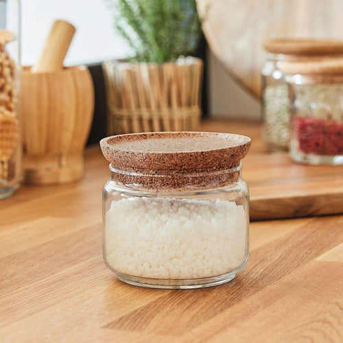 Lot de deux pots de conservation Pure Jar Cork - 1L + 0,5L
