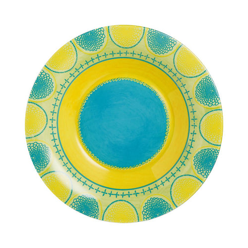 Assiette creuse 21,5 cm Propriano Turquoise